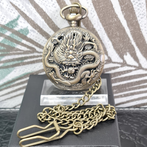 Pocket Watch Fob Watch TF Dragon [Year of the Dragon]