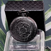 Pocket Watch Fob Watch TF Groomsman -set 2pce