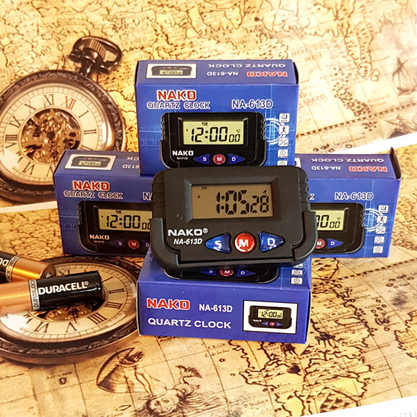 dashboard digital clock