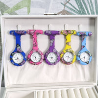 Nurse Watch Silicon butterfly Print-  5 colours