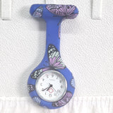 Nurse Watch Silicon butterfly Print-  5 colours